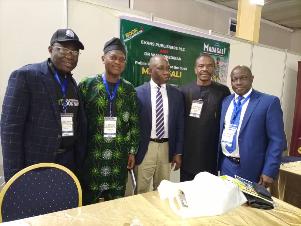 When Okediran presented Madagali at 20th Nigeria International Book Fair in Lagos