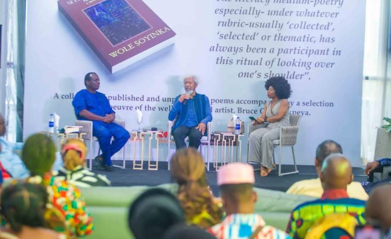 Soyinka bares literary fangs at Emir of Ilorin at launch of ‘Selected Poems (1965 – 2022): A Retrospective’