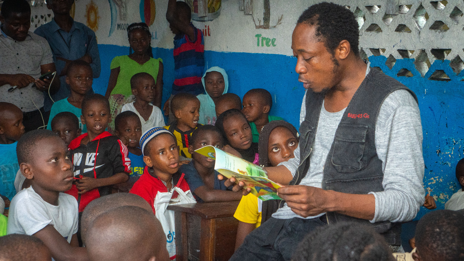 ‘Reading Ride’ road trip is mobile festival connecting people in West African region via books, reading, says Gambadatoun