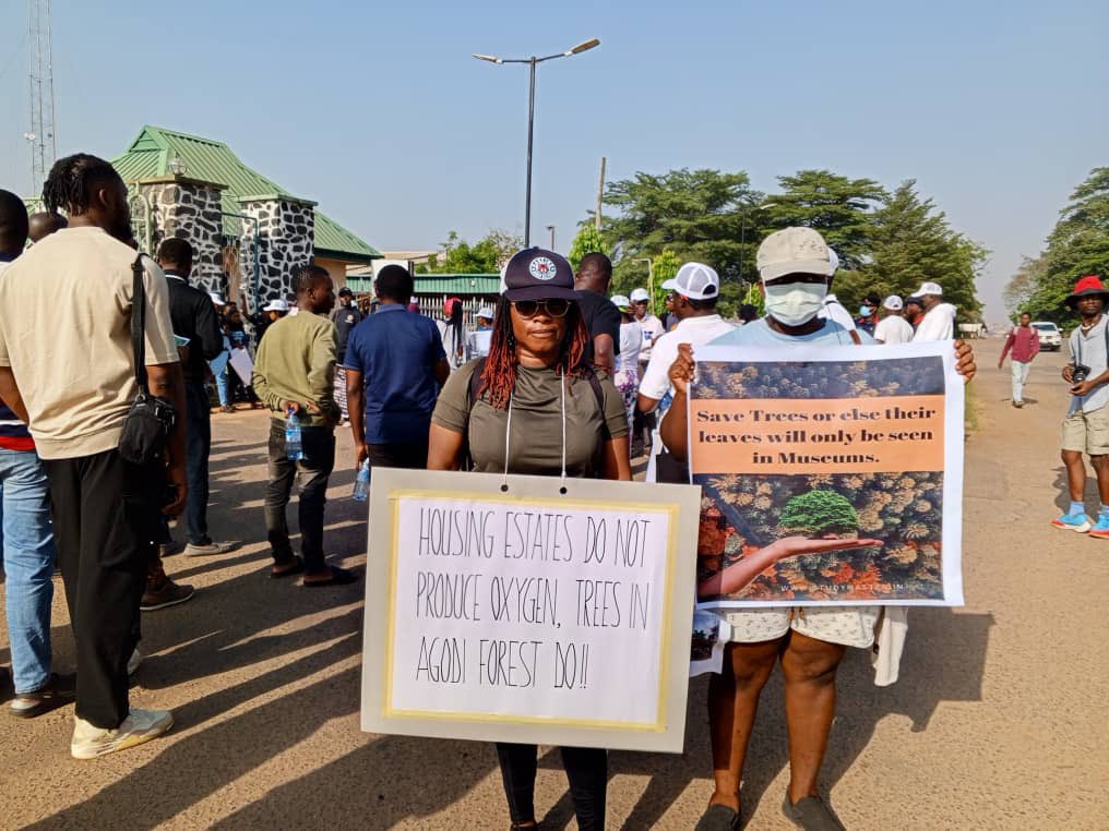 Save Agodi Forest campaign: The disrupted peaceful demonstration in Ibadan