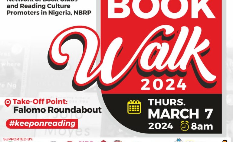 March 7 Lagos Book Walk 2024 gets a boost as reading groups sign up