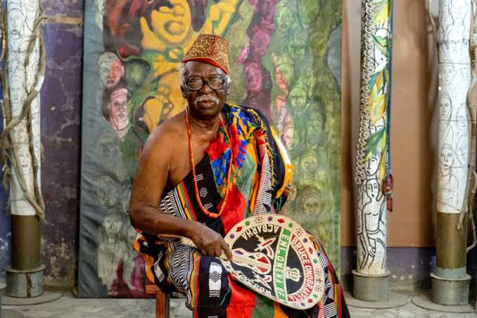 African art is ahead of European art, it’s why the West draws from it, says Onobrakpeya