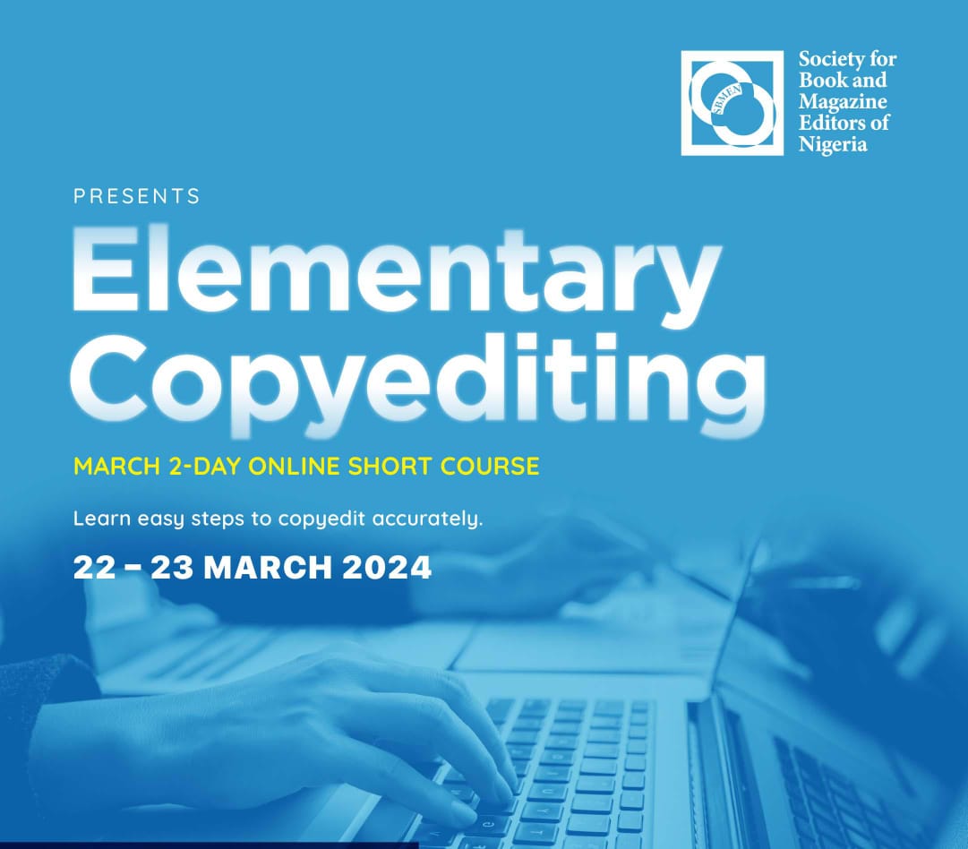 SBMEN’s virtual copyediting course set for March 22