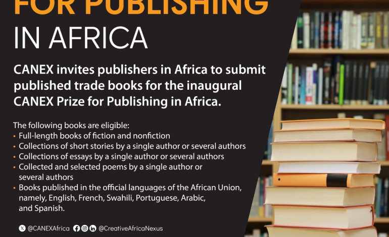 Afreximbank launches US$ 20,000 CANEX Prize for Publishing in Africa