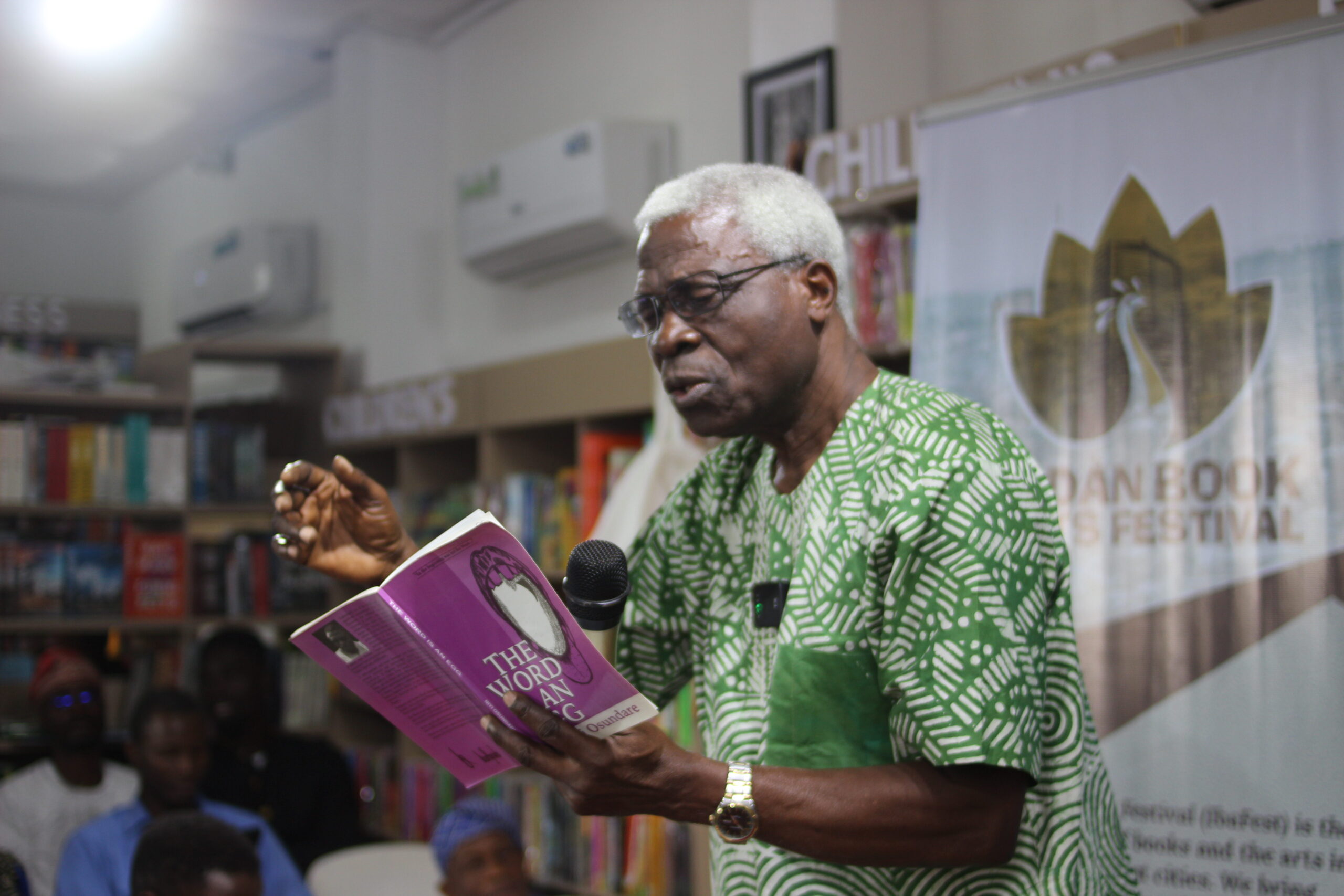 We have no country yet, says Osundare at Ibadan Invocations of the Word reading event
