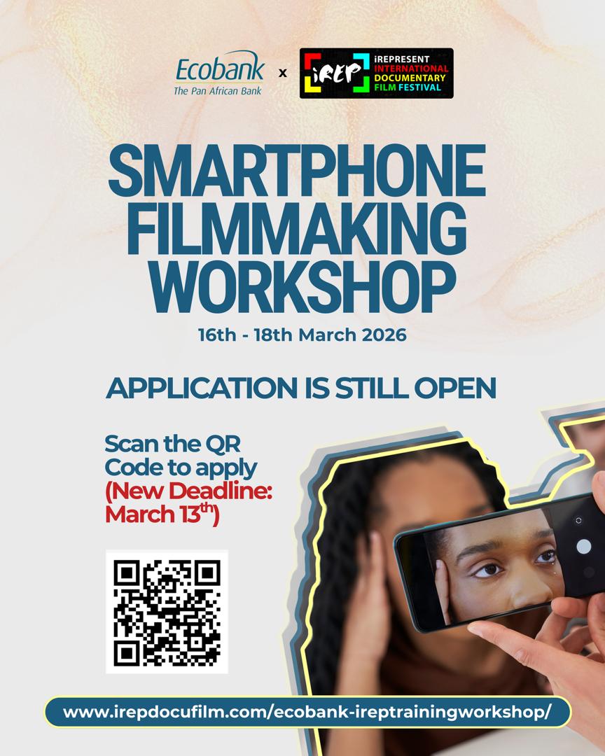 Kelani, Benson headline Ecobank–iREP Mobile Filmmaking Workshop for young creatives
