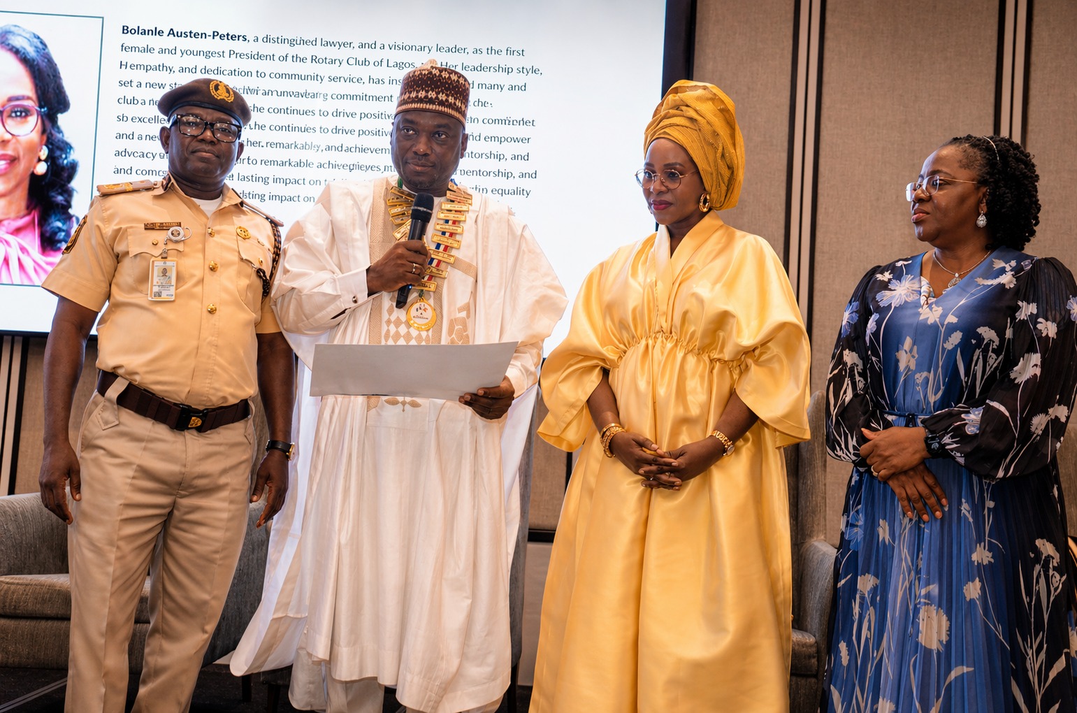 NACC honours Bolanle Austen-Peters with Excellence in Cultural Innovation award