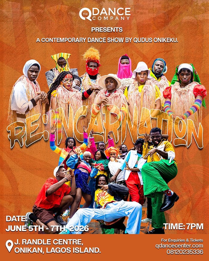 Re:Incarnation: A contemporary dance show holds at J Randle Centre June 5 – 7