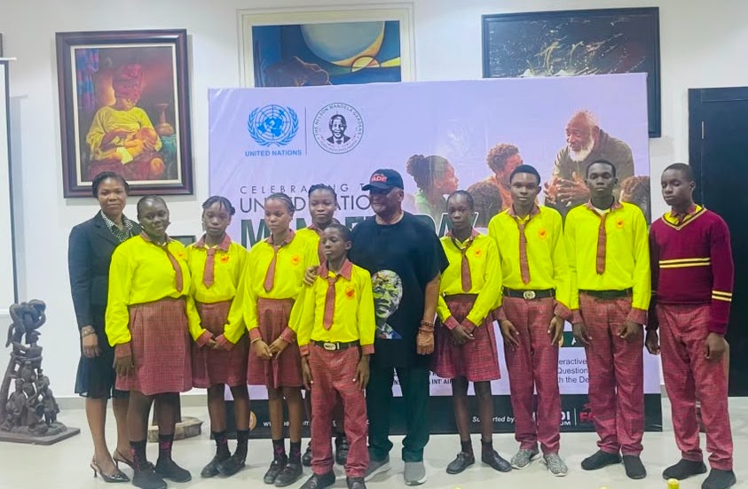 When the ‘Desert Warrior’ Newton Jibunoh celebrated United Nation’s Mandela Day in Asaba
