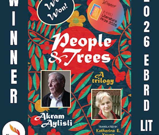 Azerbaijani’s Aylisli’s ‘People and Trees: A Trilogy’ wins EBRD Literature Prize 2026
