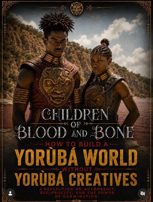 ‘Children of Blood and Bone’: A reflection on cultural authorship, translation, reciprocity