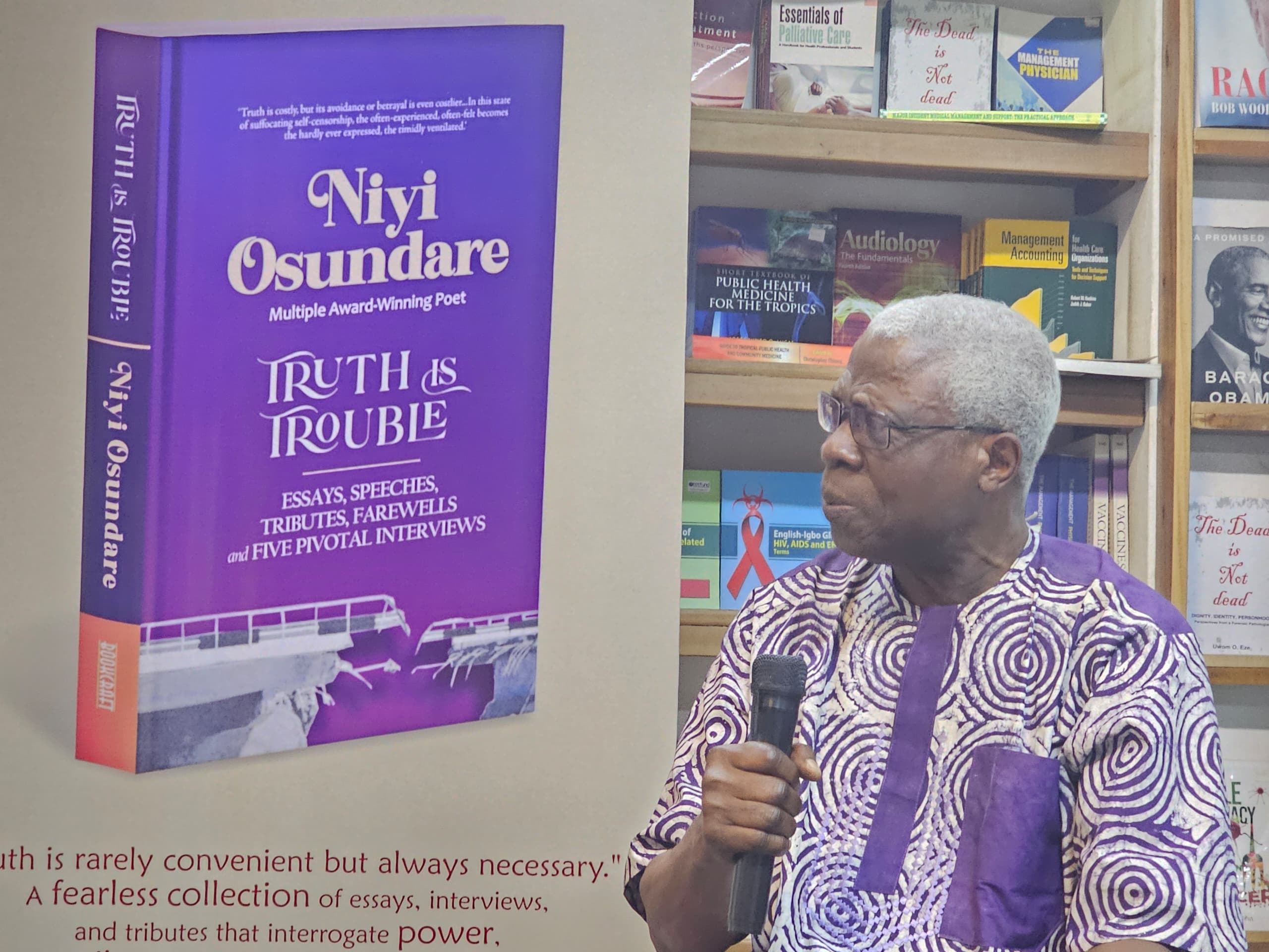 The outflow of Nigerian talent is a form of blood money, outsourced slavery, says Osundare