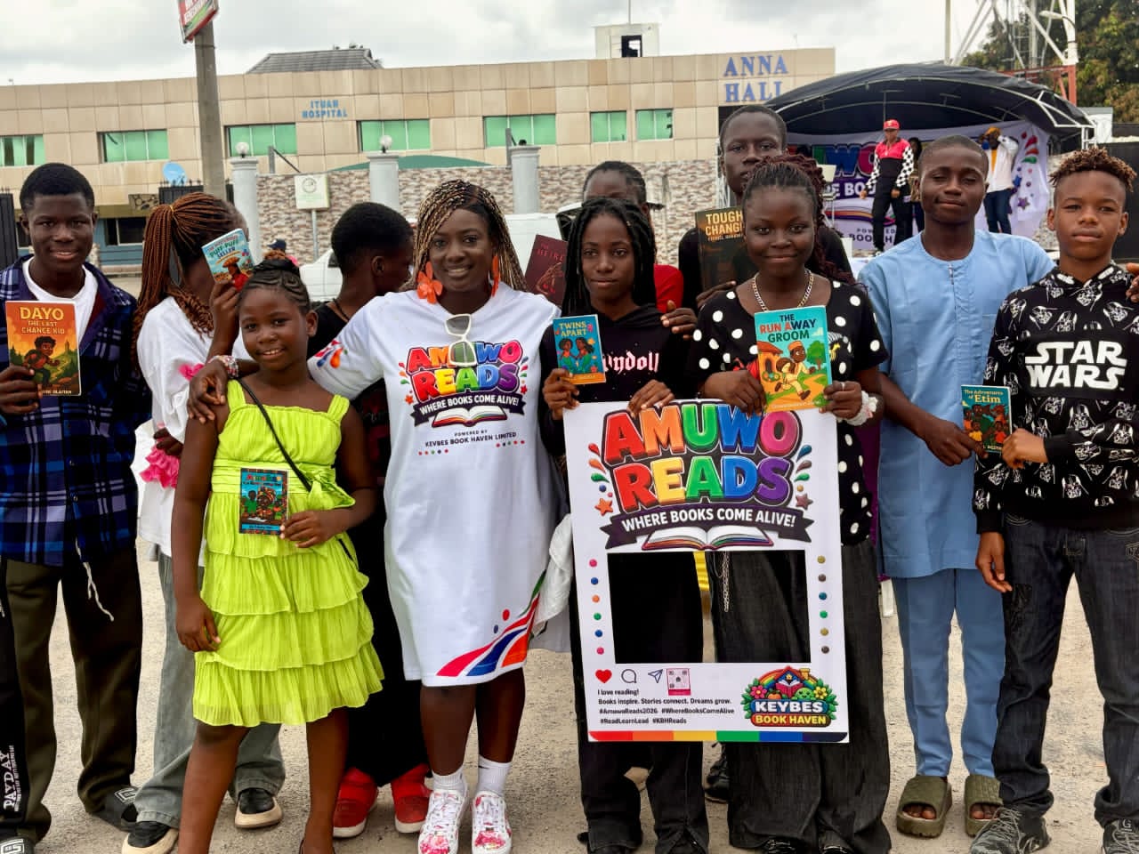 Kevbe’s Book Haven celebrates community literacy festival with Amuwo Reads 2026