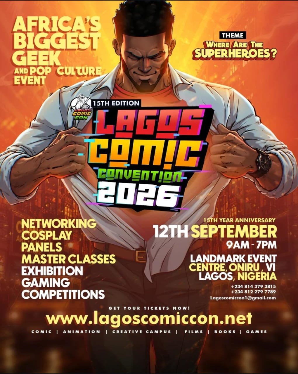 CORA to lead conversation on the ‘Power of Story’ at 2026 Lagos Comic Con, September 12