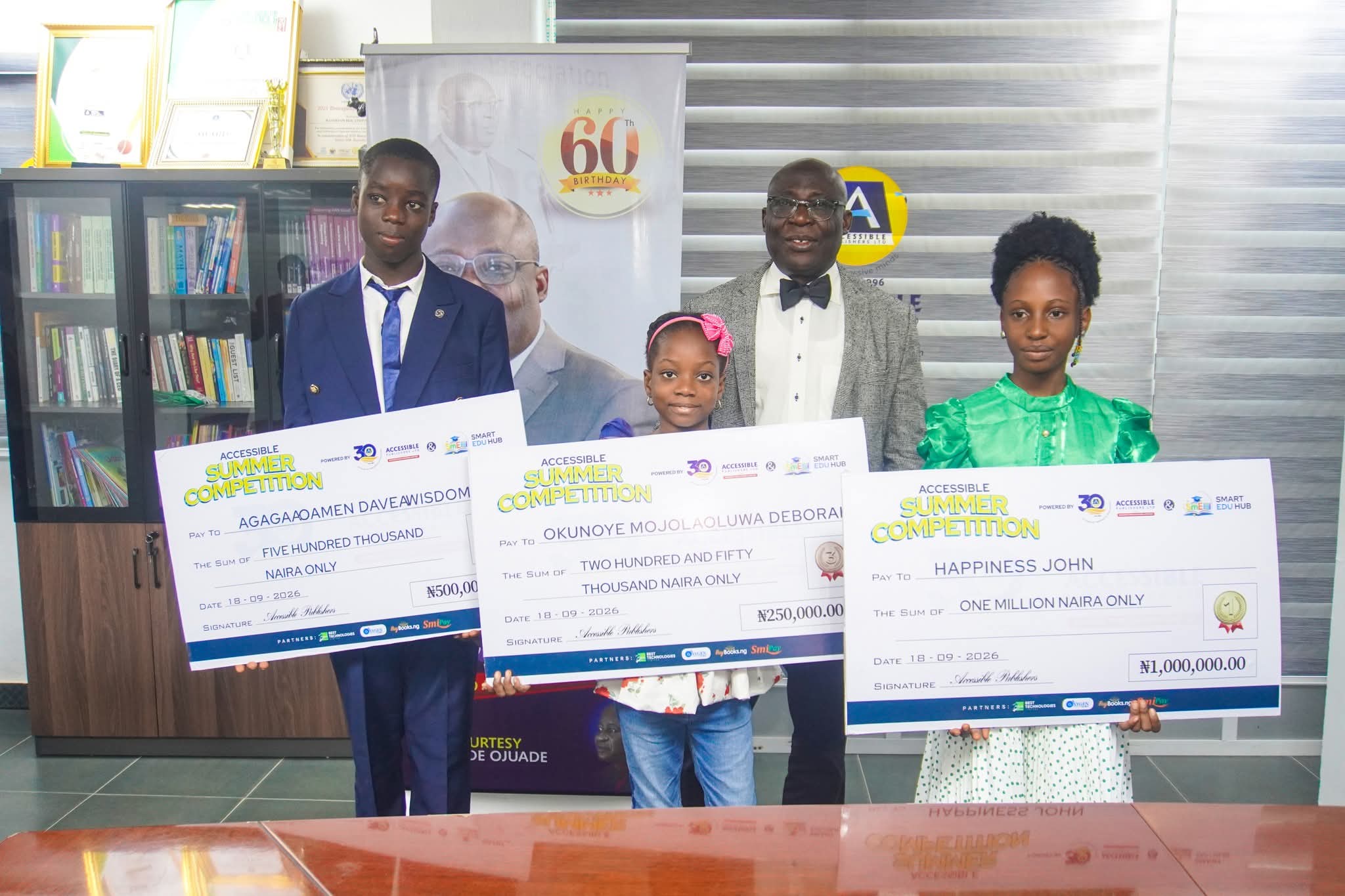 Happiness John of Akwa Ibom emerges winner of Accessible Summer Competition 2026